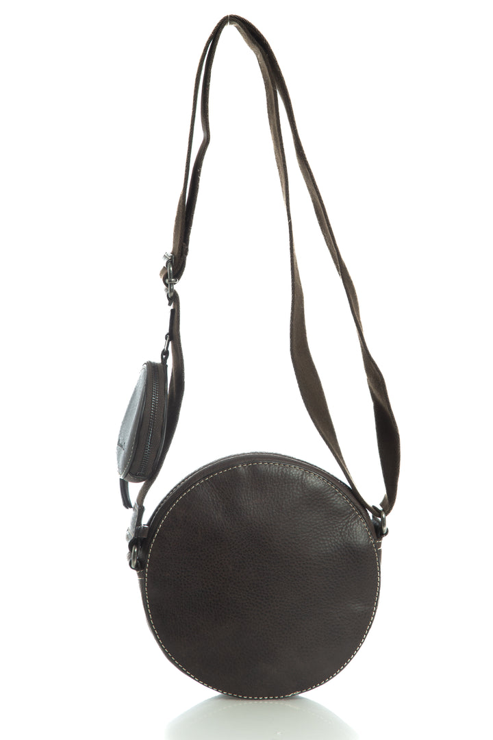 Bolsa Massimo Dutti café, detalle – ClosetRehab