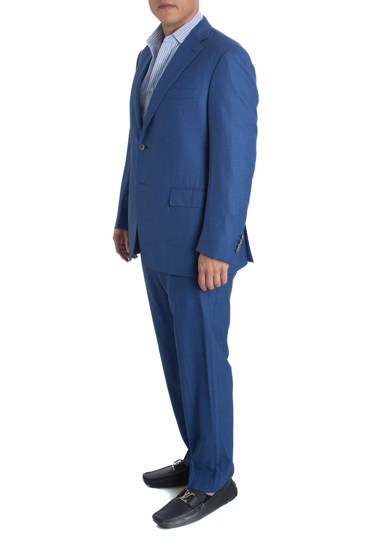 Traje Canali azul, vista posterior – ClosetRehab