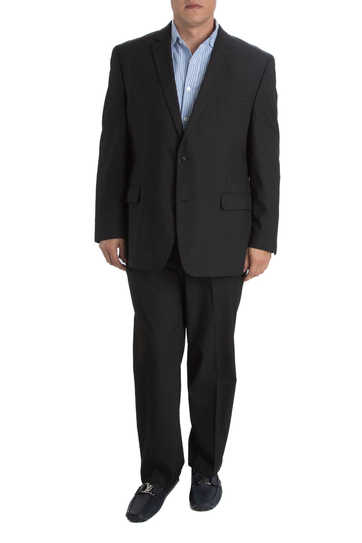 Traje Michael Kors negro, vista frontal – ClosetRehab