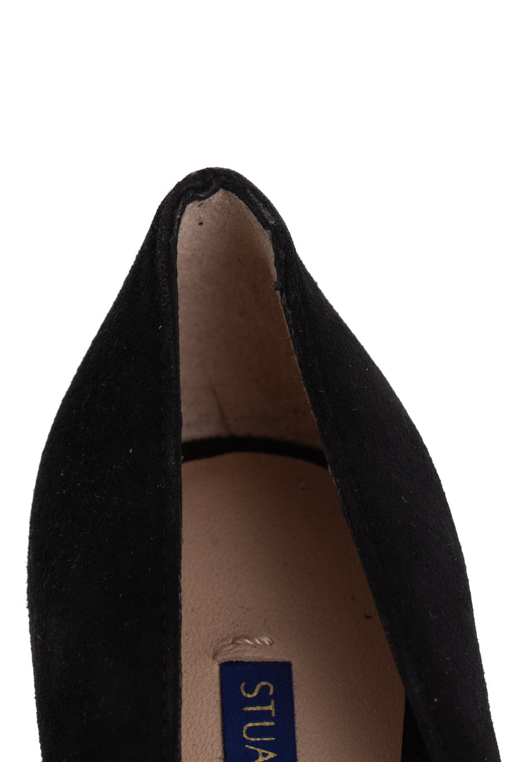 Pumps Stuart Weitzman negro talla 4 USA, detalle de forro | ClosetRehab