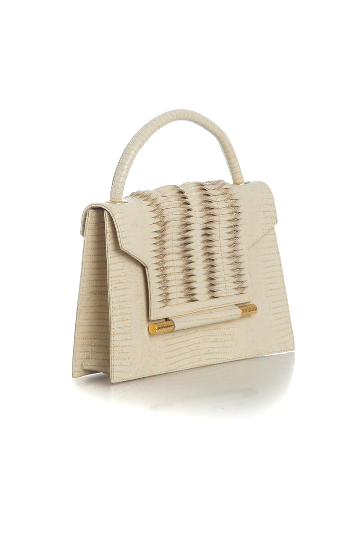 Bolsa michu beige, vista posterior – ClosetRehab