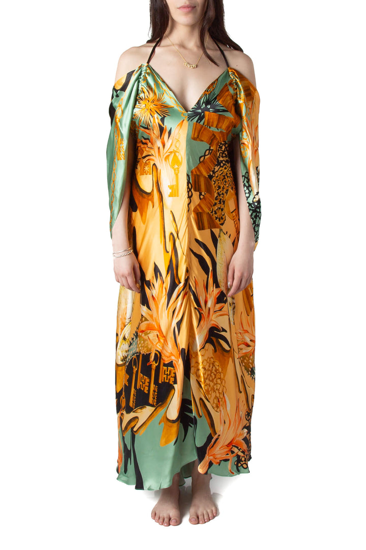 Vestido Temperley London, vista frontal – ClosetRehab
