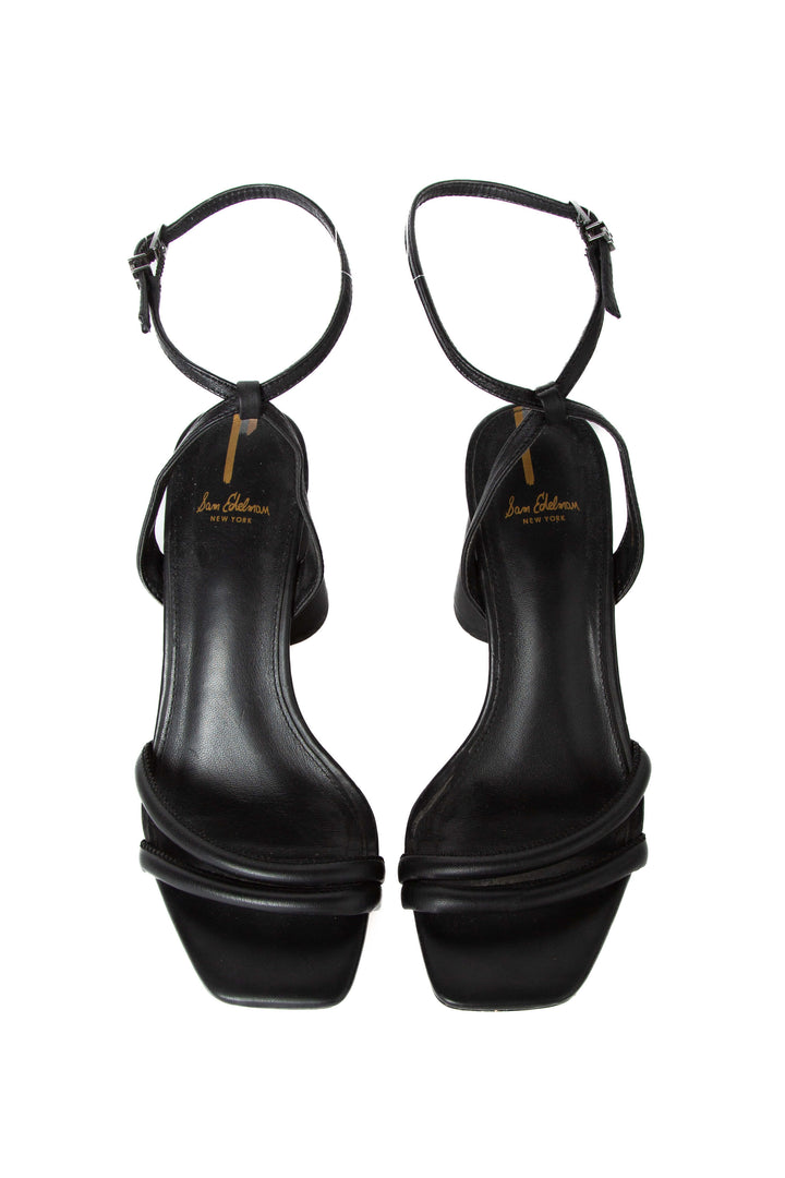 Sandalias Sam Edelman negro talla 7 USA, plantilla preloved | ClosetRehab