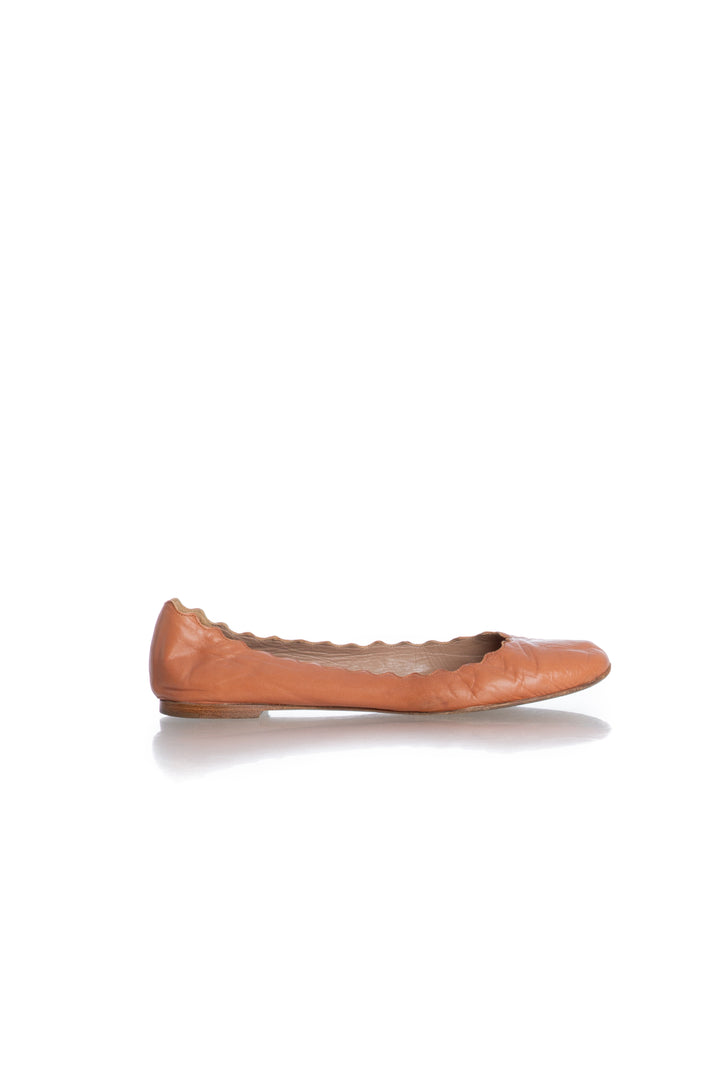 Zapato Chloe café, vista frontal – ClosetRehab