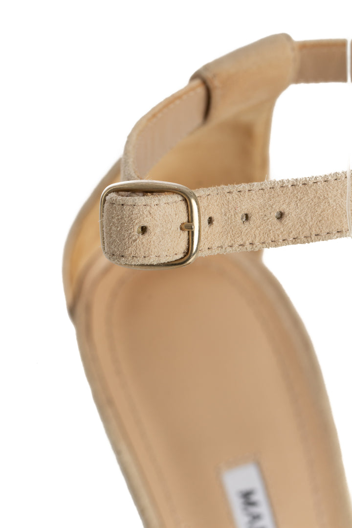 Zapato Manolo Blahnik beige, detalle 10 – ClosetRehab