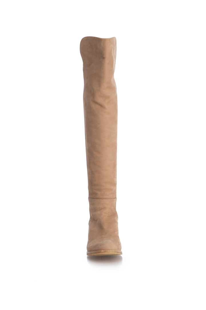 Bota Stuart Weitzman café, vista posterior – ClosetRehab
