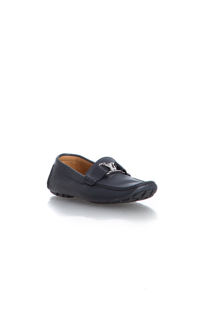 Zapato Louis Vuitton negro, vista posterior – ClosetRehab