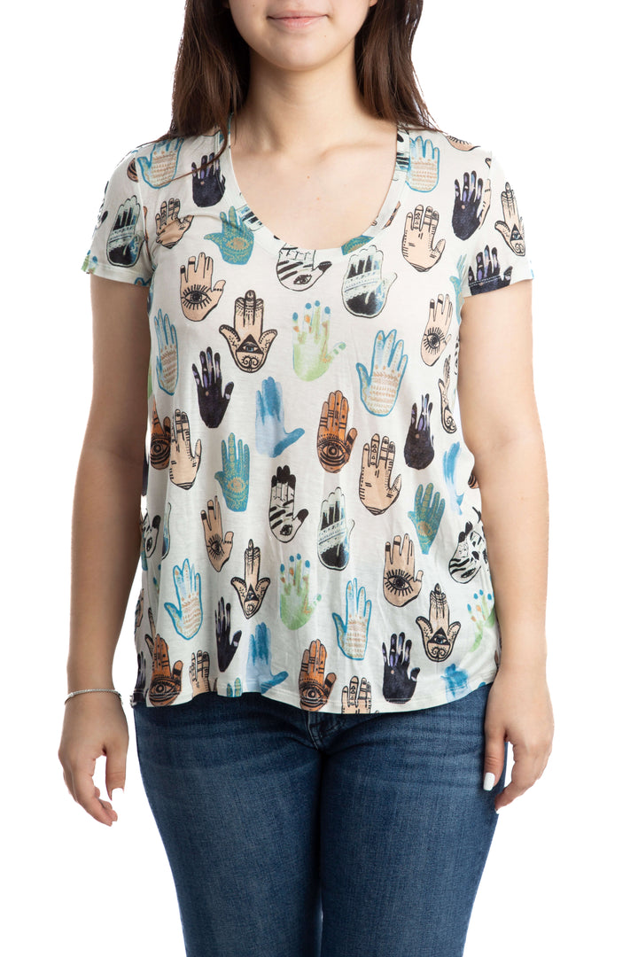 Blusa BCBGMAXAZRIA, vista frontal – ClosetRehab