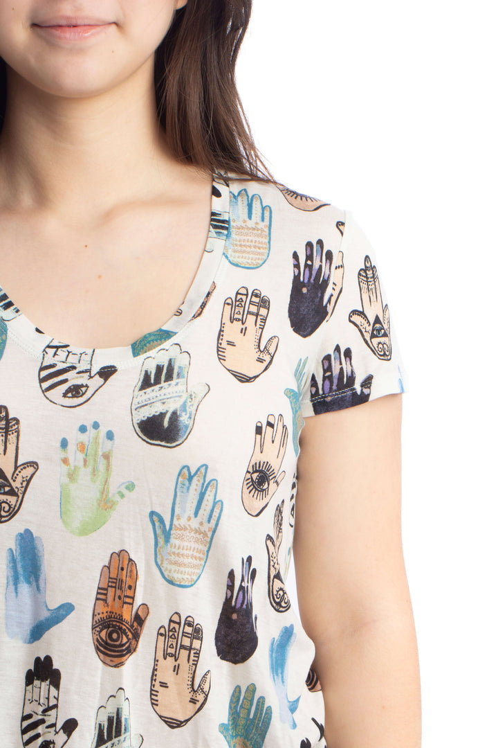 Blusa BCBGMAXAZRIA, detalle – ClosetRehab
