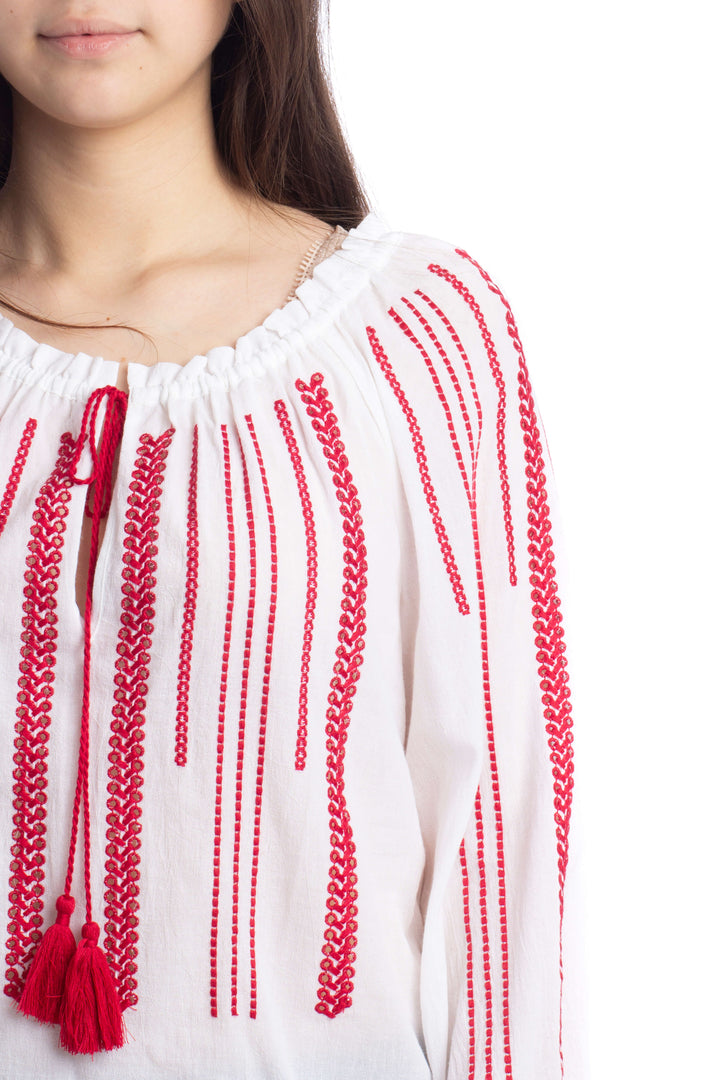 Blusa BCBGMAXAZRIA, detalle – ClosetRehab