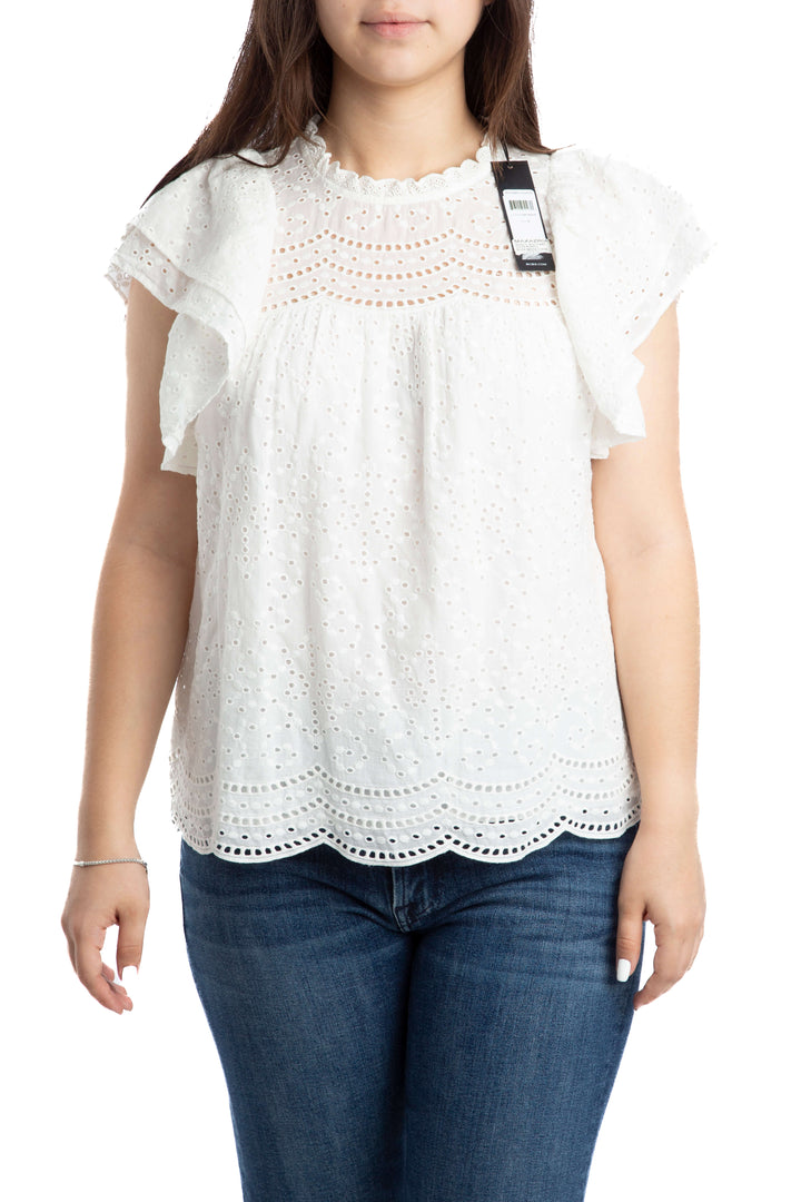 Blusa BCBGMAXAZRIA, vista frontal – ClosetRehab
