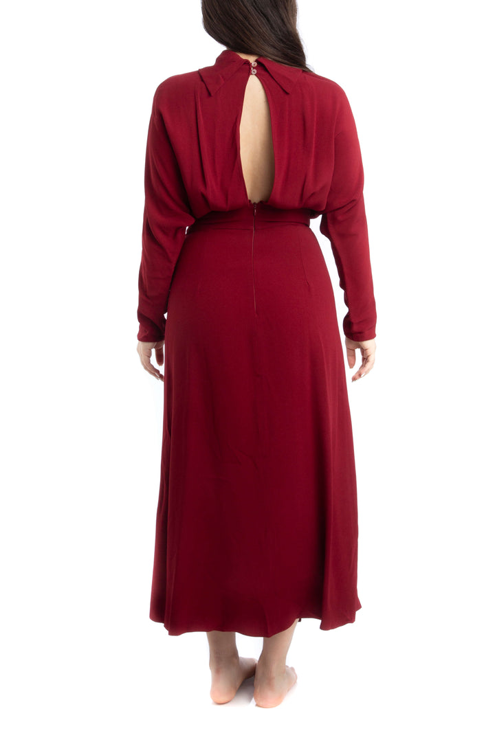 Vestido Massimo Dutti, vista lateral – ClosetRehab