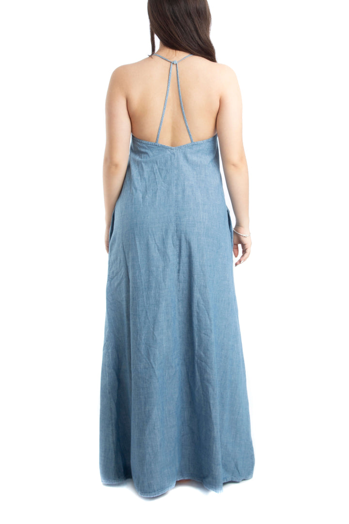 Vestido Massimo Dutti, vista lateral – ClosetRehab