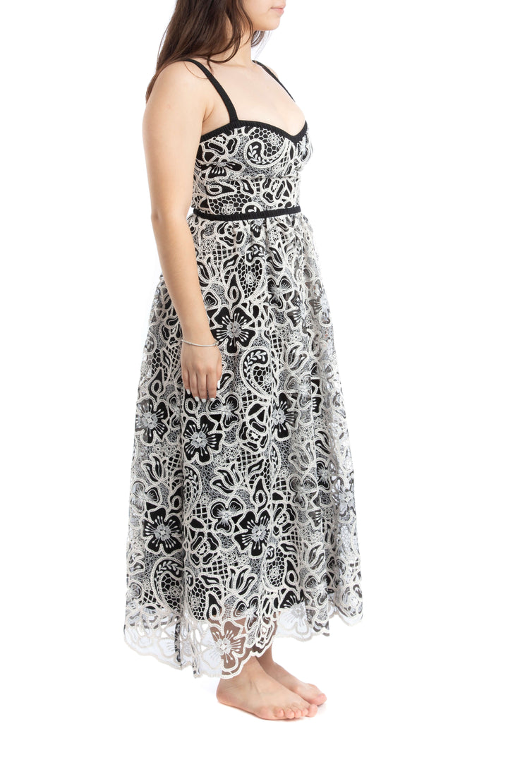 Vestido Monique Lhuillier, vista posterior – ClosetRehab