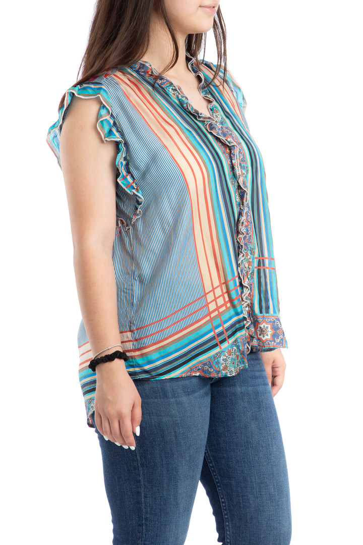Blusa Johnny Was, vista posterior – ClosetRehab