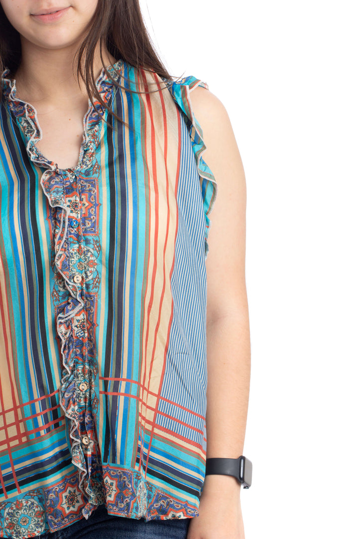 Blusa Johnny Was, detalle – ClosetRehab