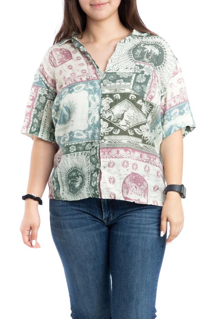 Blusa Desmond & Dempsey, vista frontal – ClosetRehab