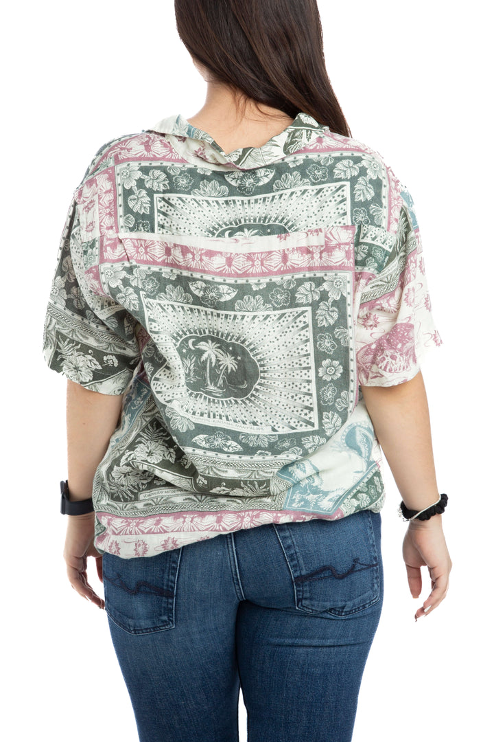Blusa Desmond & Dempsey, vista lateral – ClosetRehab