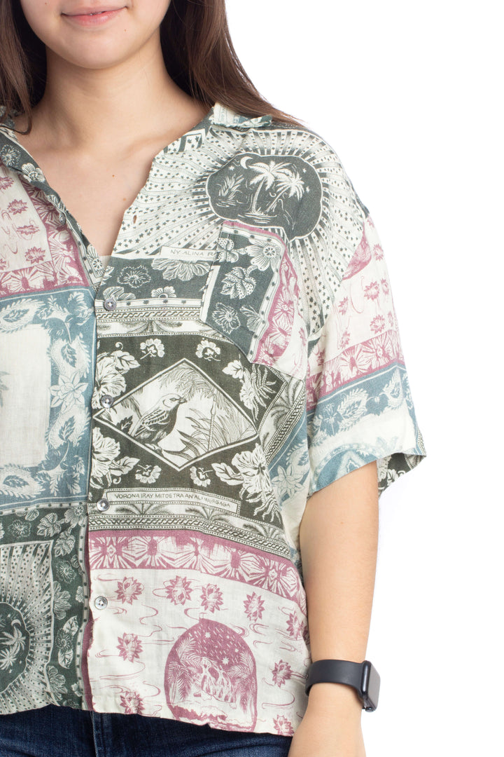 Blusa Desmond & Dempsey, detalle – ClosetRehab