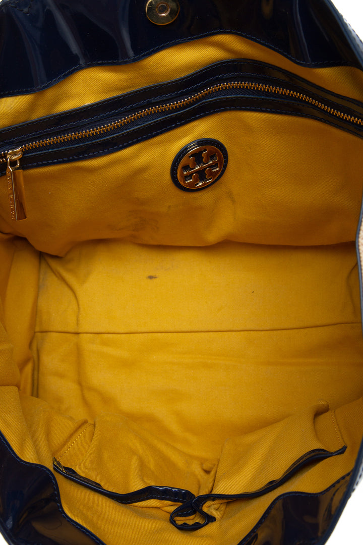 Bolsa Tory Burch azul, detalle 10 – ClosetRehab