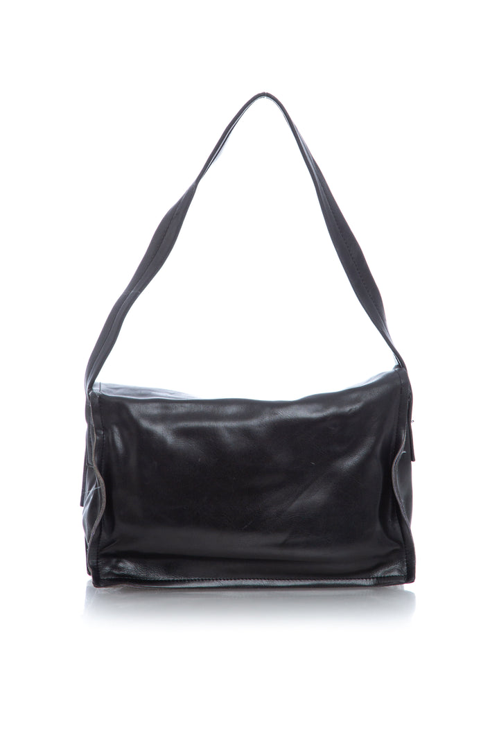 Bolsa francesco biasa negro, detalle – ClosetRehab