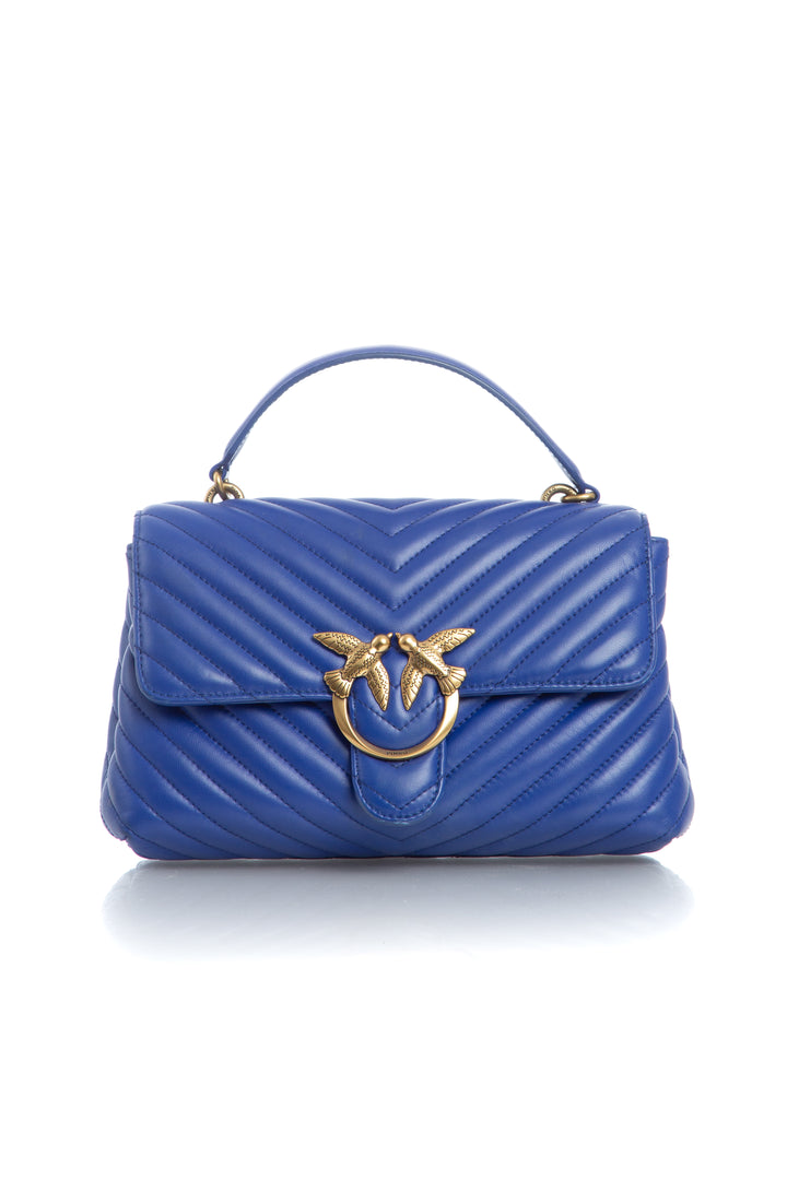 Bolsa Pinko azul, vista posterior – ClosetRehab