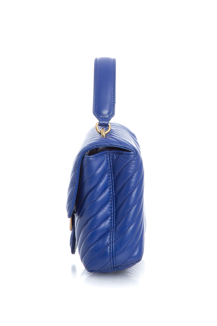 Bolsa Pinko azul, detalle 6 – ClosetRehab