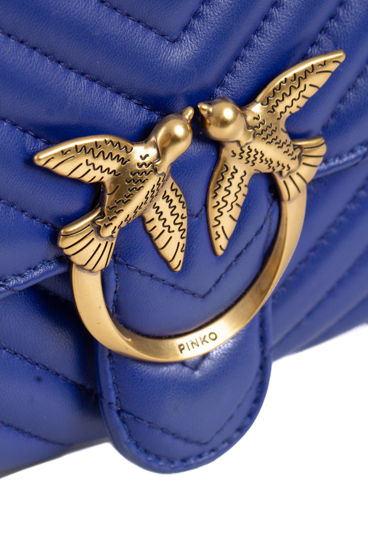 Bolsa Pinko azul, detalle 9 – ClosetRehab