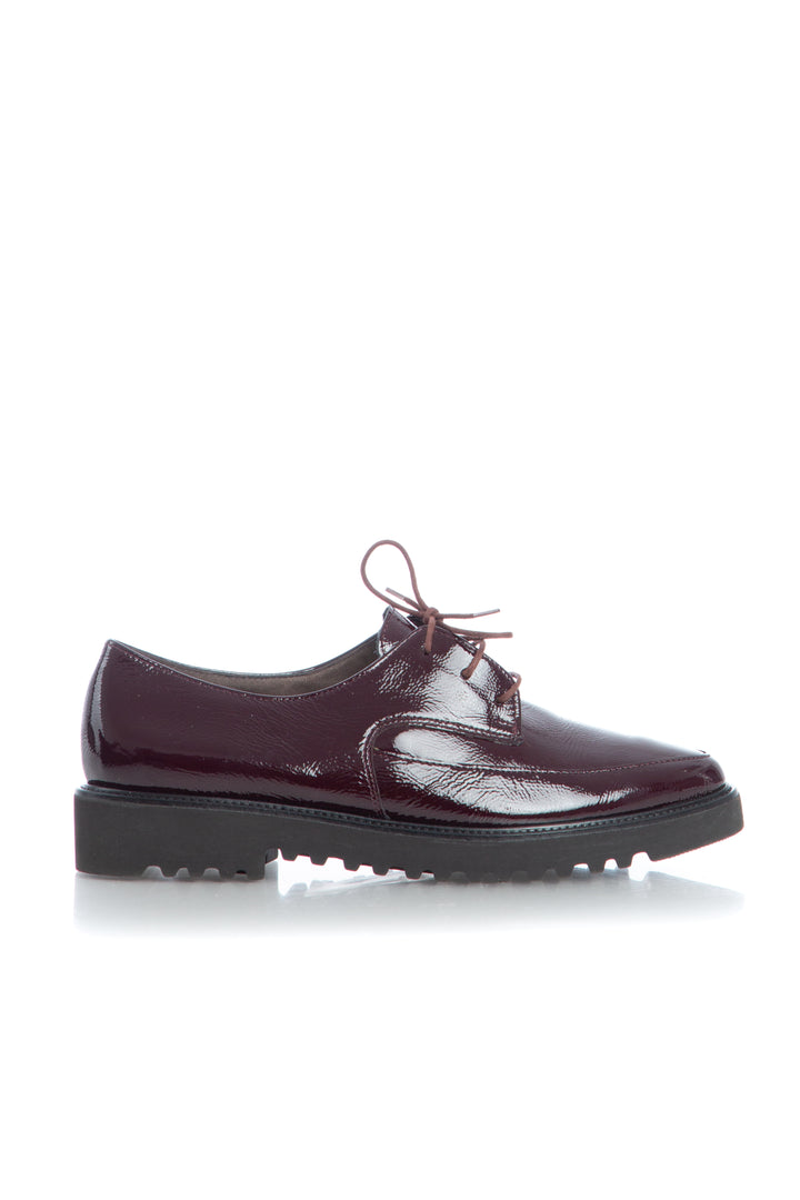 Zapato Paul Green rojo, vista frontal – ClosetRehab