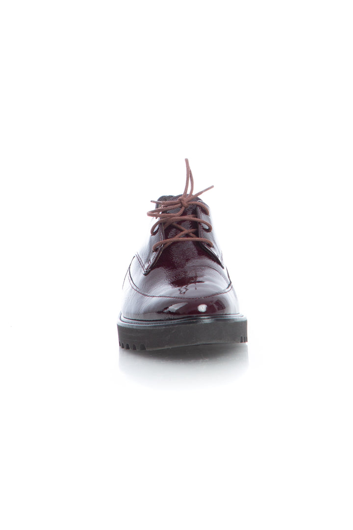 Zapato Paul Green rojo, vista posterior – ClosetRehab