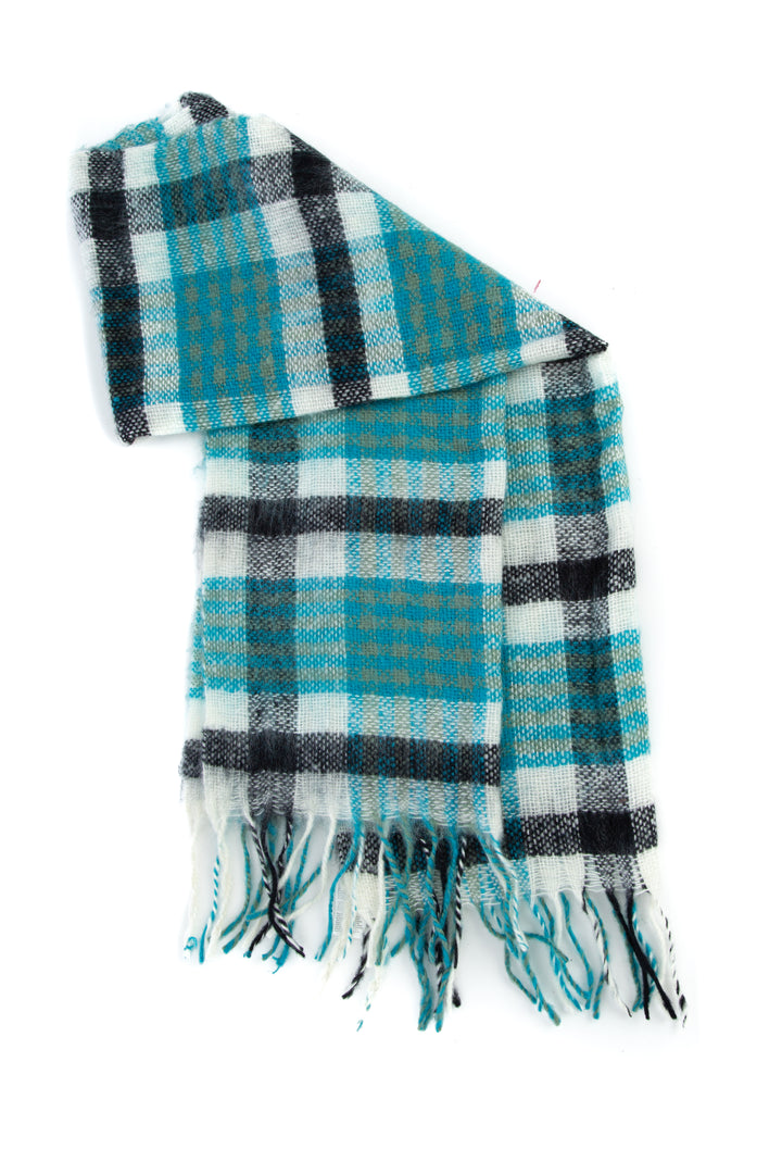 Bufanda azul, vista frontal – ClosetRehab
