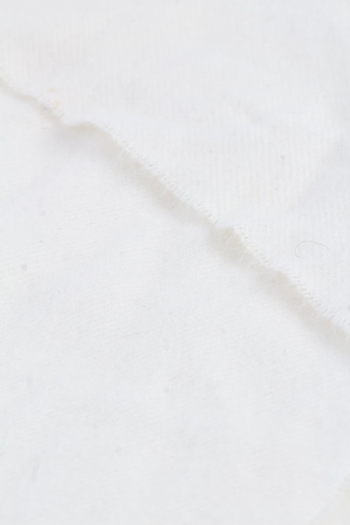 Bufanda blanco, vista lateral – ClosetRehab