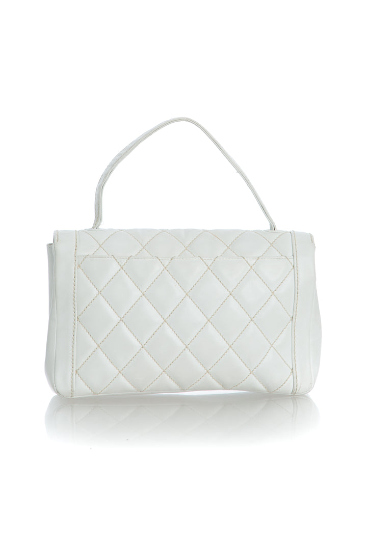 Bolsa Chanel blanco, detalle – ClosetRehab