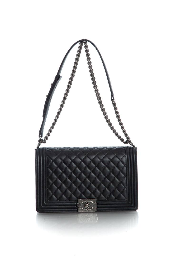 Bolsa Chanel negro, detalle 5 – ClosetRehab