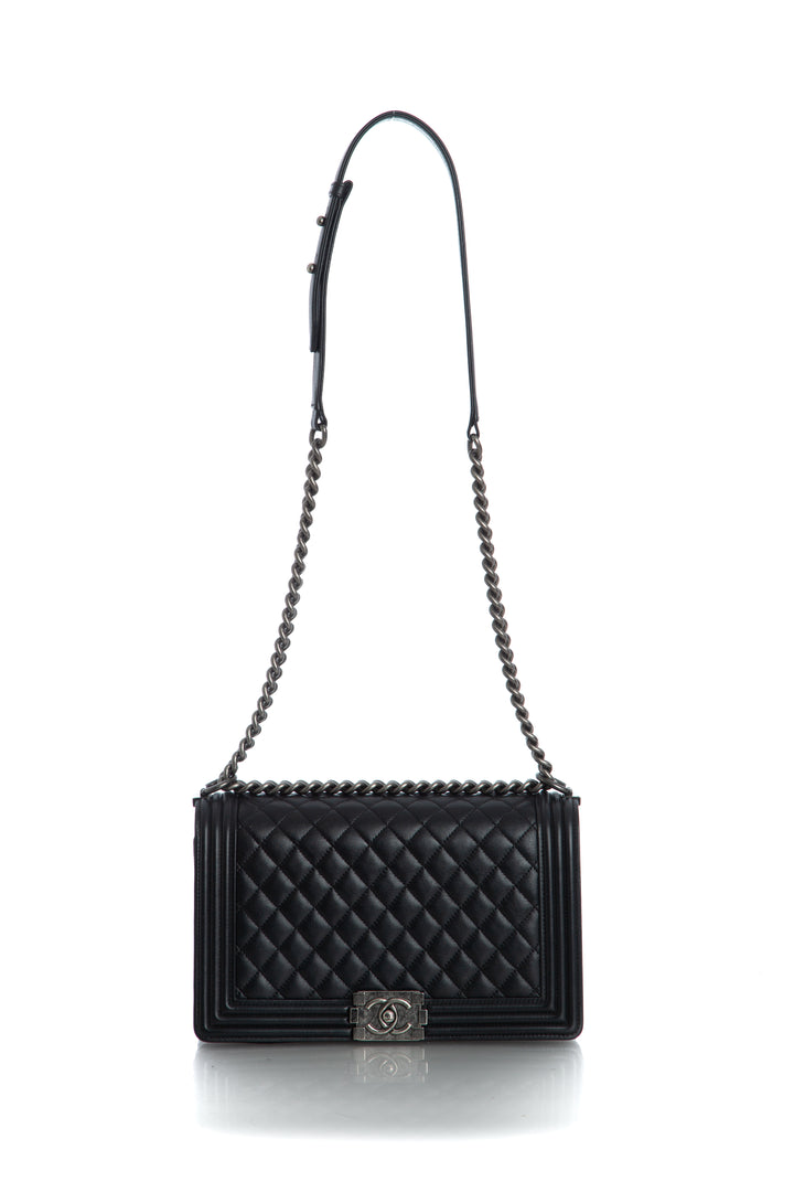 Bolsa Chanel negro, detalle – ClosetRehab