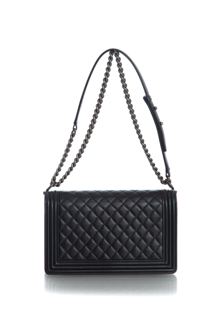Bolsa Chanel negro, detalle 6 – ClosetRehab