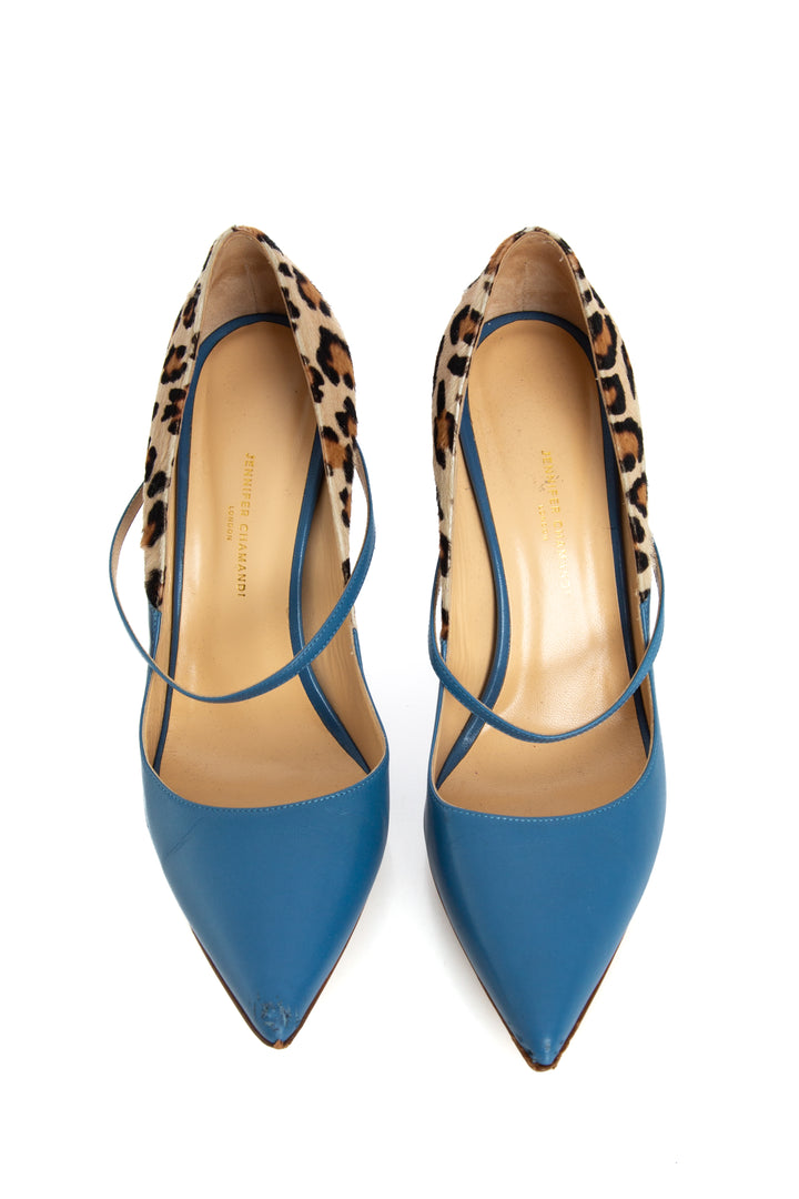 Zapato jennifer chamandi celeste, detalle 8 – ClosetRehab