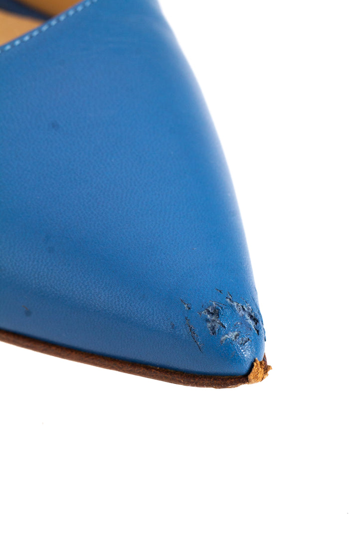 Zapato jennifer chamandi celeste, detalle 9 – ClosetRehab