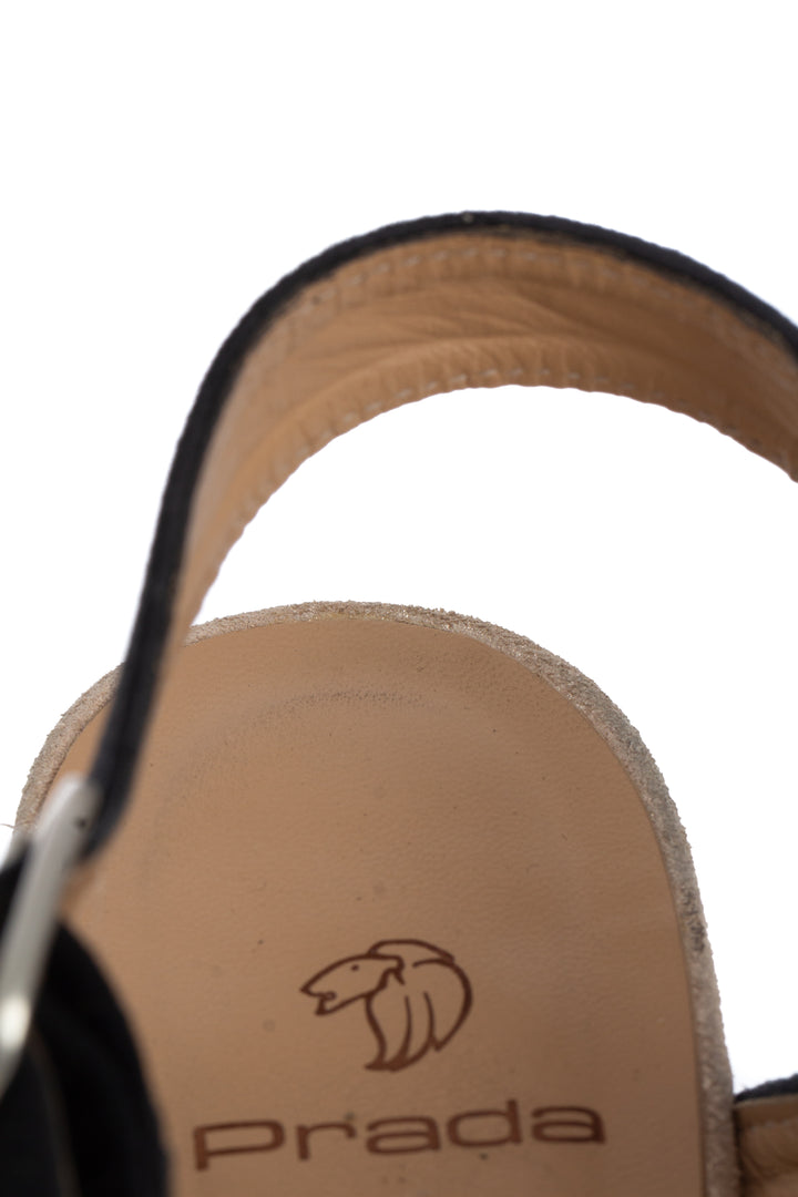 Zapato Prada café, detalle 9 – ClosetRehab
