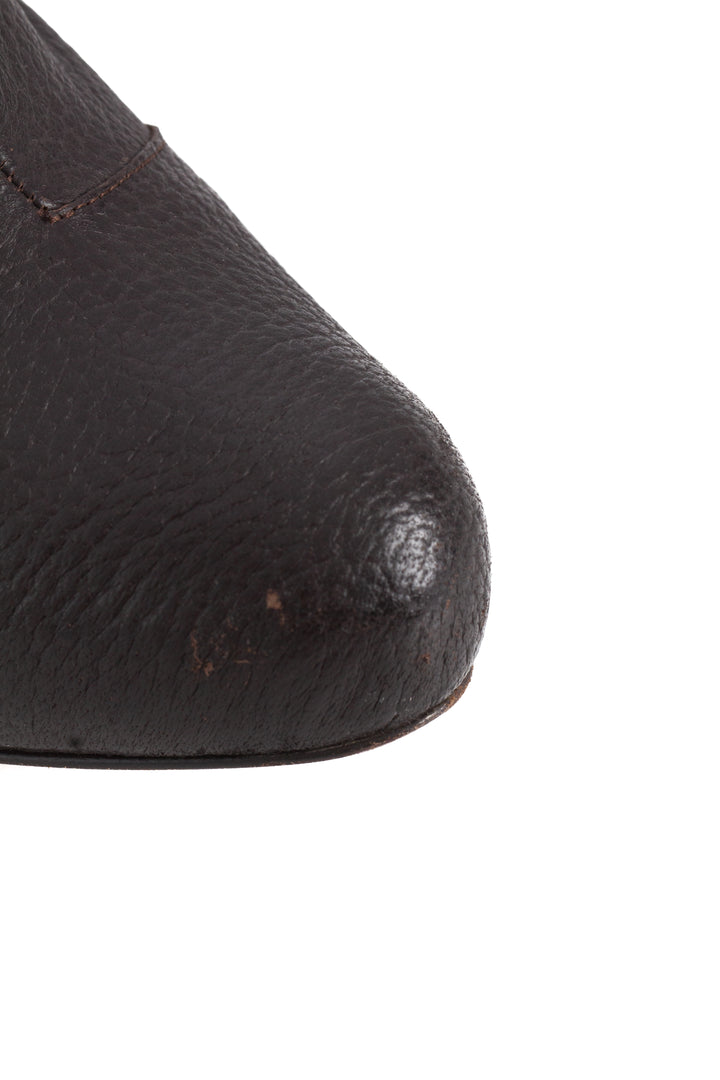 Zapato Prada café, detalle 9 – ClosetRehab