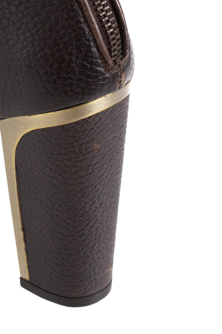Zapato Prada café, detalle 12 – ClosetRehab