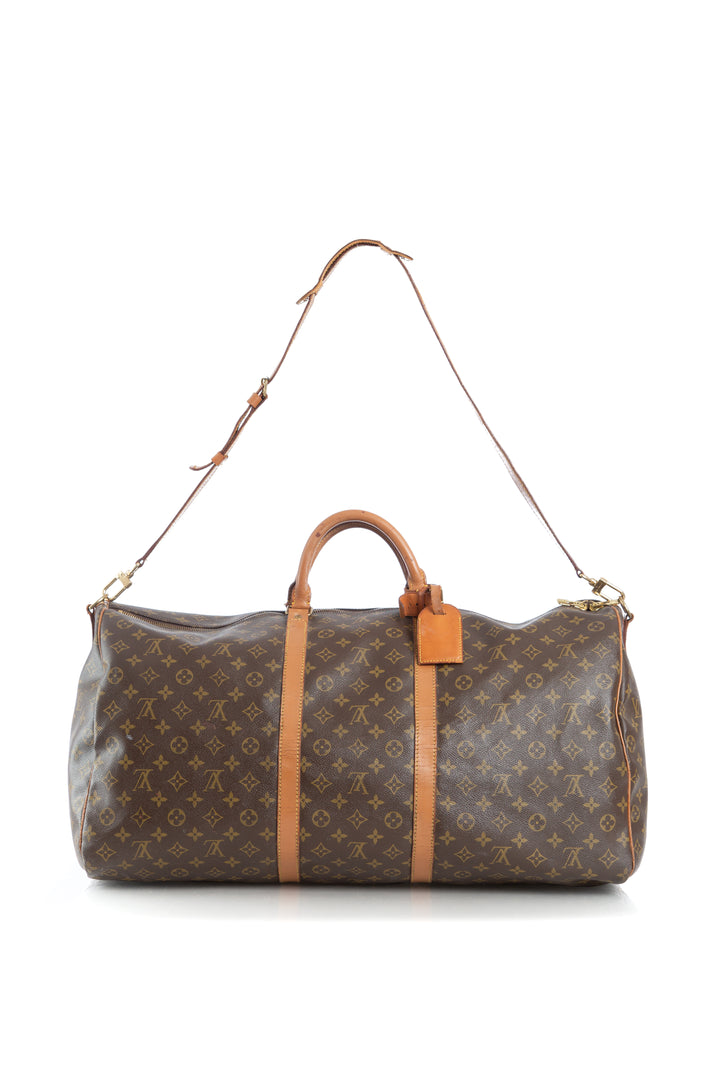 Maleta Louis Vuitton café, vista posterior – ClosetRehab