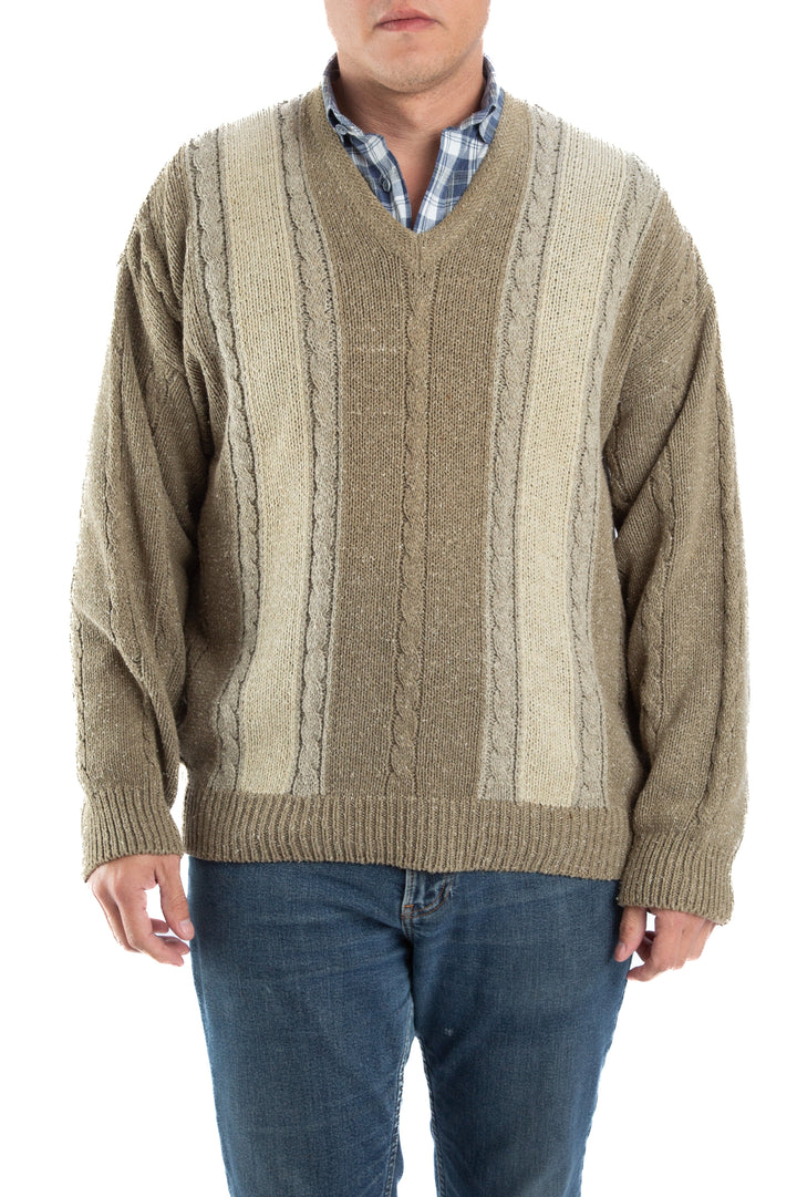 Suéter Claiborne estampado, vista frontal – ClosetRehab