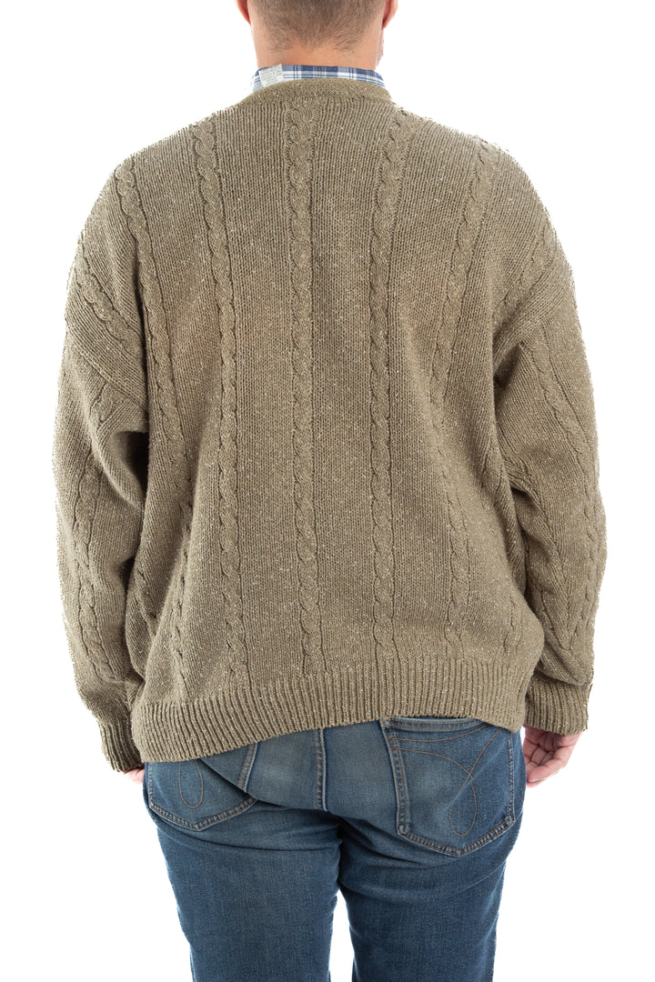 Suéter Claiborne estampado, vista lateral – ClosetRehab