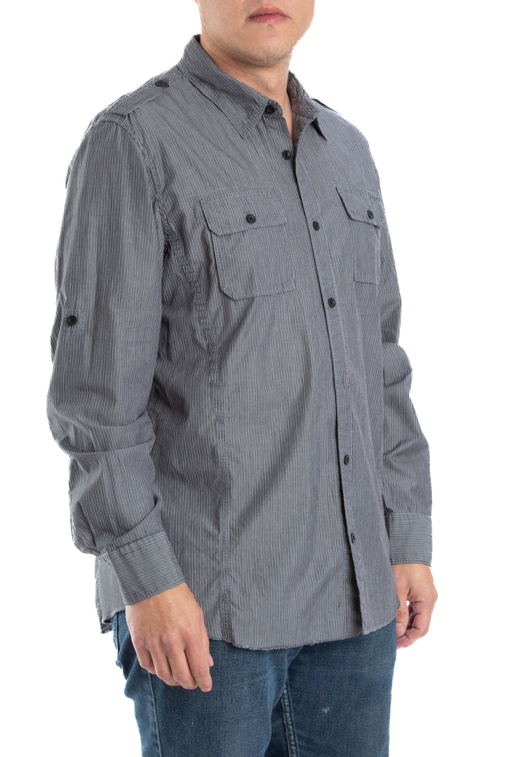 Camisa Calvin Klein estampado, vista posterior – ClosetRehab