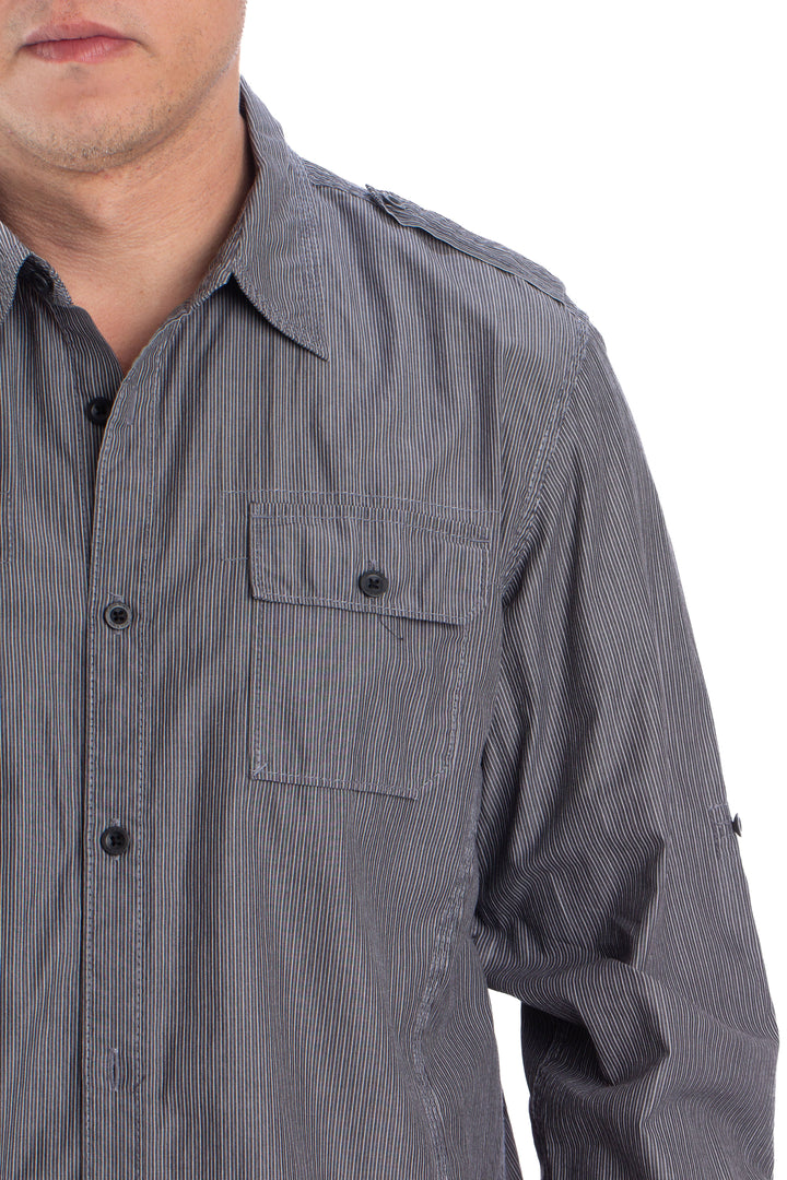 Camisa Calvin Klein estampado, detalle – ClosetRehab