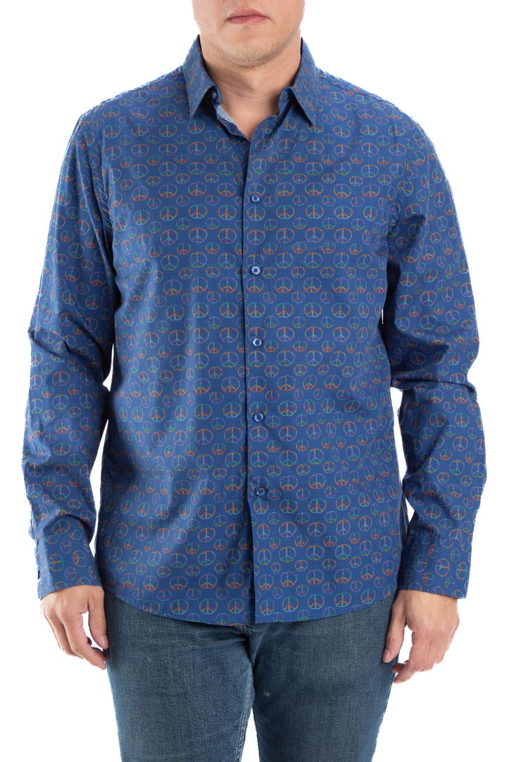 Camisa John Lennon estampado, vista frontal – ClosetRehab