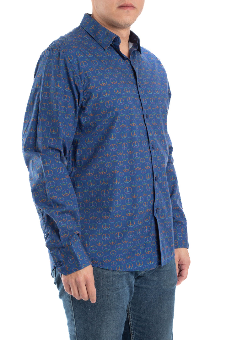 Camisa John Lennon estampado, vista posterior – ClosetRehab