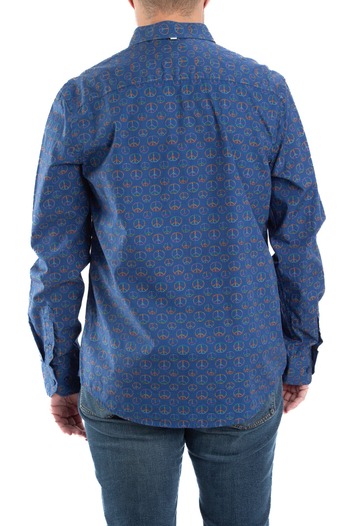 Camisa John Lennon estampado, vista lateral – ClosetRehab