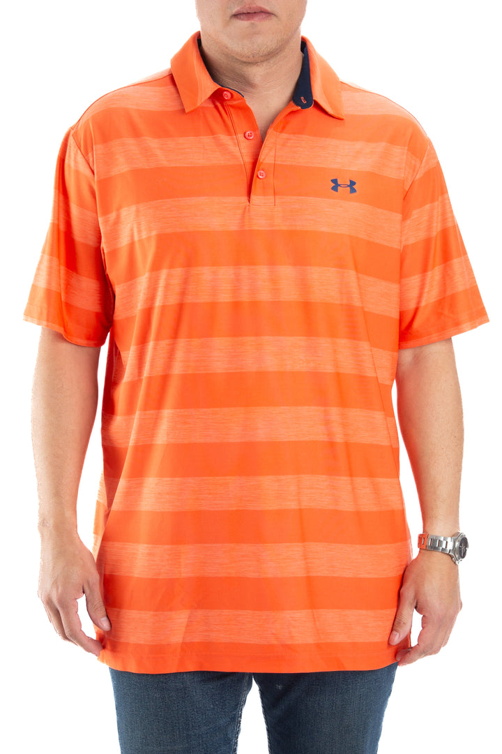 Polo Under Armour naranja, vista frontal – ClosetRehab